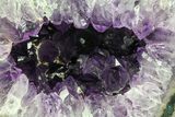 Purple Amethyst Geode - Uruguay #83657-1